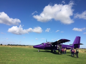 Purple plane